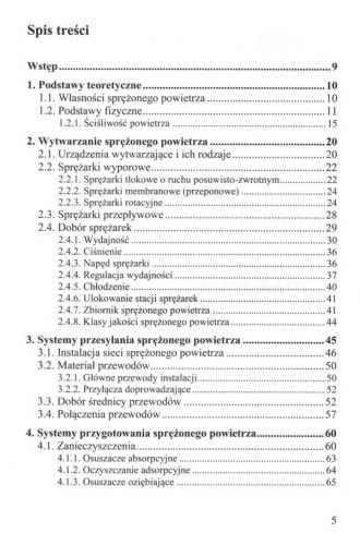 Układy pneumatyczne w maszynach i urządzeniach. Poradnik. Spis treści 1
