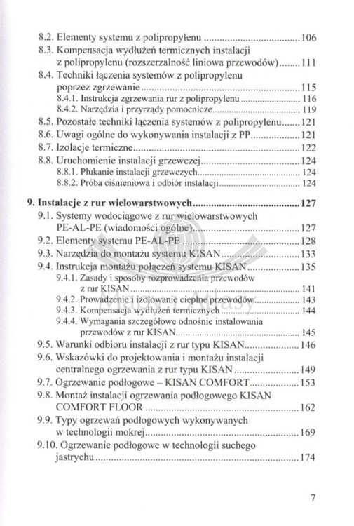 Instalacje centralnego ogrzewania. Poradnik wydawnictwa KaBe. Spis treści 3