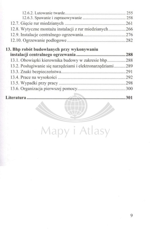 Instalacje centralnego ogrzewania. Poradnik wydawnictwa KaBe. Spis treści 5