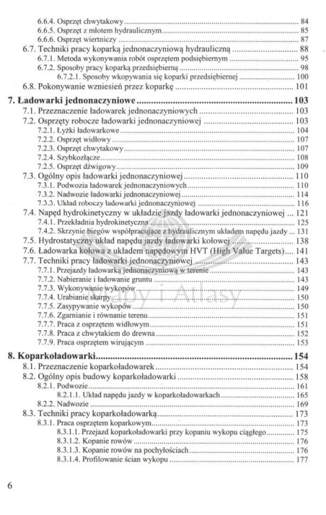 Maszyny do robót ziemnych. ABC operatora. Poradnik wydawnictwa KaBe. Spis treści 2