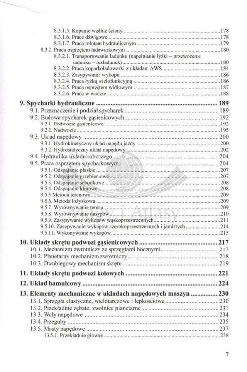 Maszyny do robót ziemnych. ABC operatora. Poradnik wydawnictwa KaBe. Spis treści 3