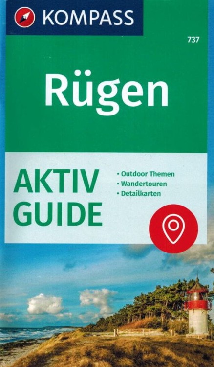 Rugia. Laminowana mapa turystyczna 737 wydawnictwa Kompass. Informator