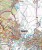 Prievidza, Ziar. Mapa turystyczna 1083 wydawnictwa Shocart. Fragment 1