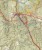Prievidza, Ziar. Mapa turystyczna 1083 wydawnictwa Shocart. Fragment 2