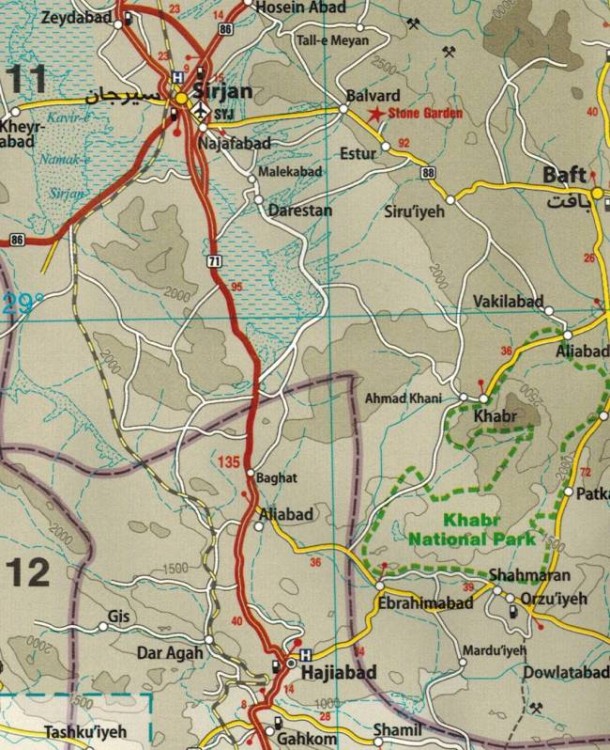 Iran 1:1 500 000. Wodoodporna mapa samochodowa wydawnictwa Reise Know-How. Fragment 1
