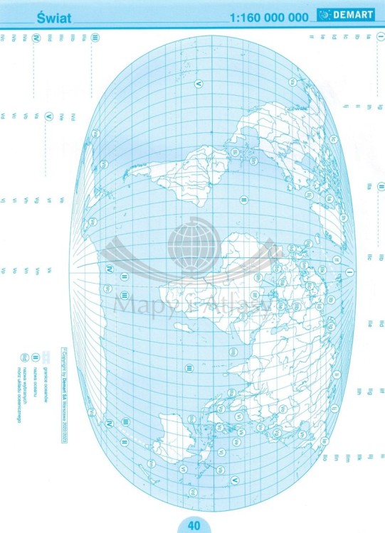 Geografia. Mapy konturowe wydawnictwa Demart. Przykładowa strona 5