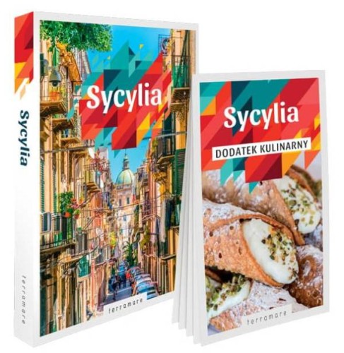Sycylia. Przewodnik terramare z dodatkiem kulinarnym wydawnictwa ExpressMap. Okładka