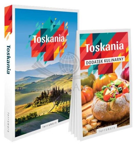 Toskania. Przewodnik terramare z dodatkiem kulinarnym wydawnictwa ExpressMap. Okładka