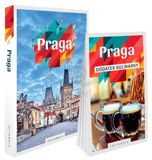 Praga. Przewodnik terramare z dodatkiem kulinarnym wydawnictwa ExpressMap. Okładka