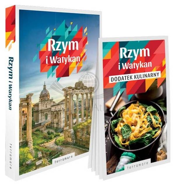 Rzym i Watykan. Przewodnik terramare z dodatkiem kulinarnym wydawnictwa ExpressMap. Okładka