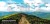 Bieszczady / Bieszczadzkie połoniny 1:25 000. Mapa turystyczna wydawnictwa Compass. Fragment panoramy
