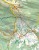 Bieszczady: Bieszczadzkie połoniny 1:25 000. Laminowana mapa turystyczna wydawnictwa Compass. Fragment 2