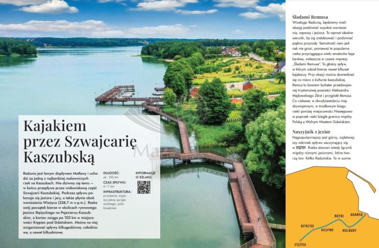 Szlaki turystyczne Polski. 77 najciekawszych tras pieszych, rowerowych, wodnych, kolejowych i tematycznych wydawnictwa Bezdroża. Przykładowe strony 5