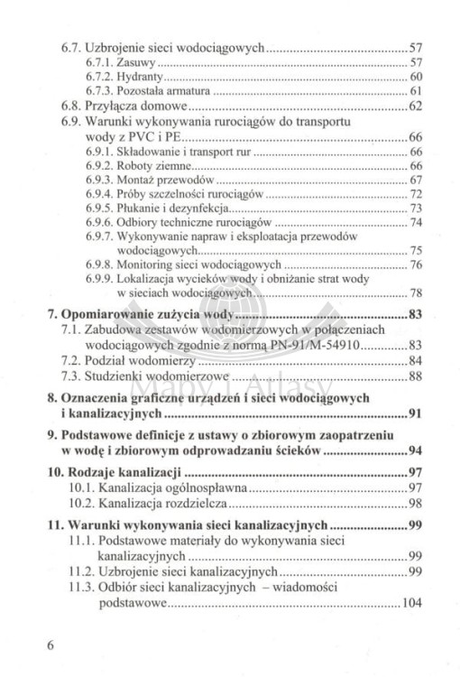Wodociągi i kanalizacja zewnętrzna. Poradnik wydawnictwa KaBe. Spis treści 2