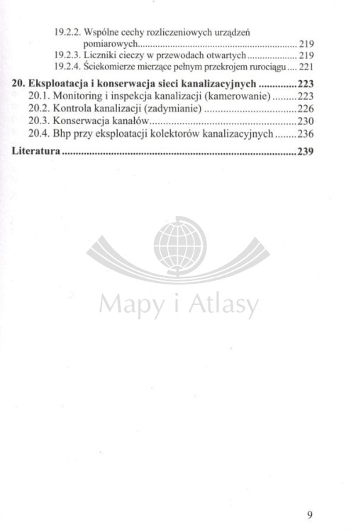 Wodociągi i kanalizacja zewnętrzna. Poradnik wydawnictwa KaBe. Spis treści 5