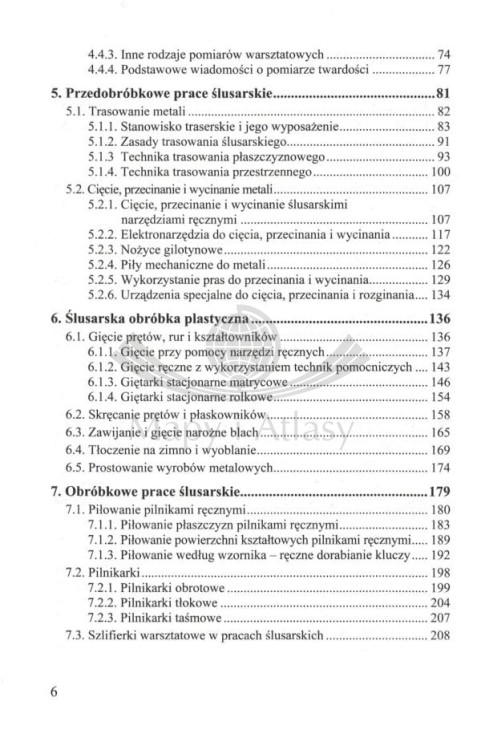 Ślusarstwo ogólne. Poradnik wydawnictwa KaBe. Spis treści 2