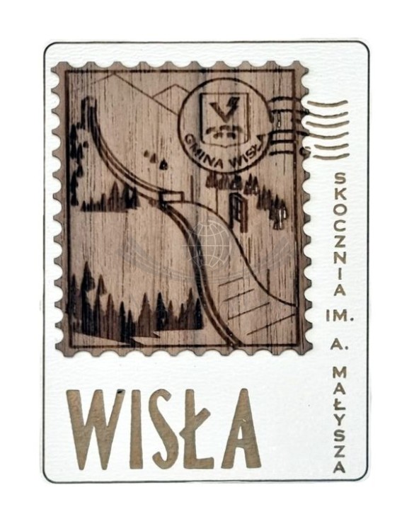 Wisła - skocznia, znaczek pocztowy.jpg