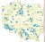 Polska / Zamki Polski. Ilustrowany przewodnik wydawnictwa Galileos. Mapa