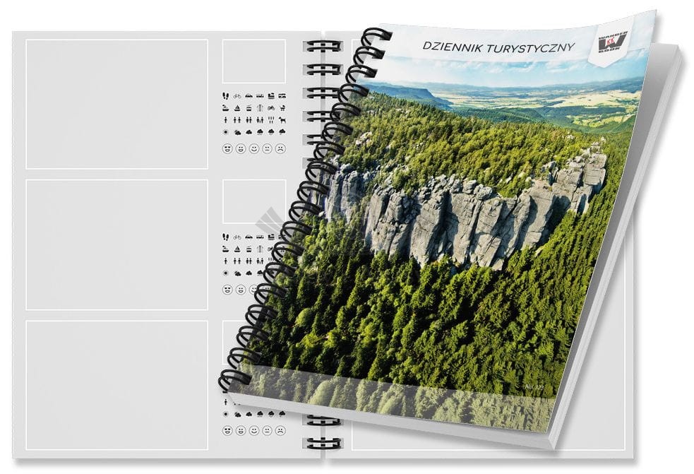 Dziennik turystyczny "Góry Stołowe". Wander Book