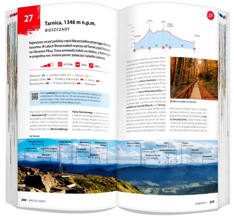 Korona Gór Polski dla każdego 2 w 1. Przewodnik i laminowana mapa wydawnictwa ExpressMap. Przykładowe strony 5