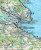 Jezioro Bodeńskie, mapa turystyczna, rowerowa 3333 wydawnictwa Kompass. Fragment 2