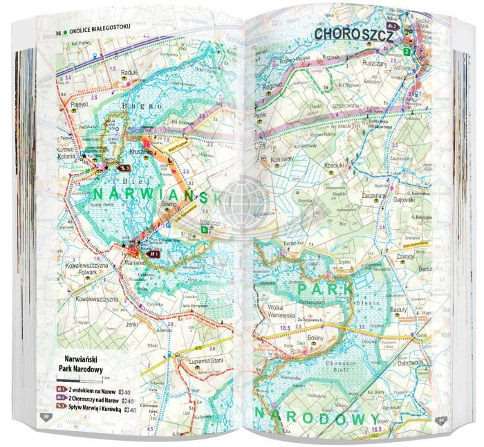 Podlasie i Suwalszczyzna. Przewodnik light + laminowana mapa przewodnik ExpressMap. Przykład strony 3