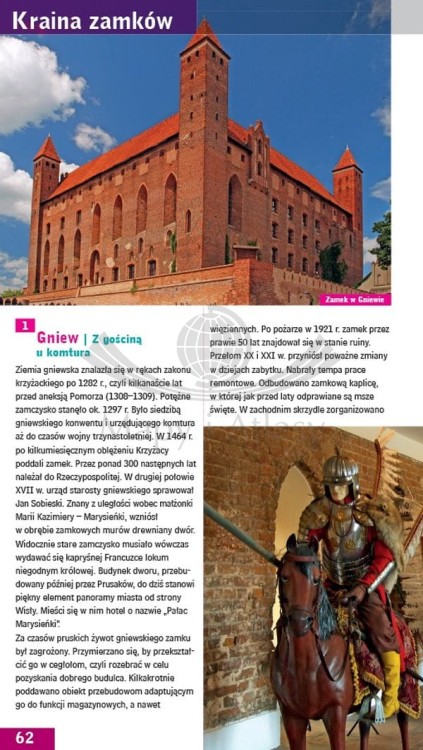 Województwo kujawsko-pomorskie. Przewodnik + atlas wydawnictwa Demart. Przykładowa strona 2