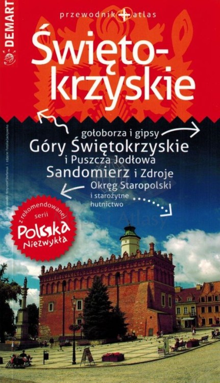 Województwo świętokrzyskie. Przewodnik + atlas wydawnictwa Demart. Okładka