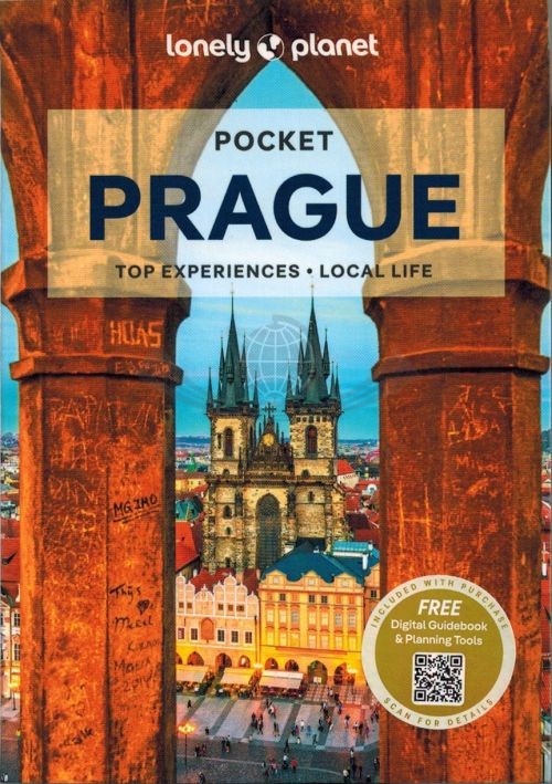 Praga / Prague. Przewodnik Pocket z mapą wydawnictwa Lonely Planet. Okładka