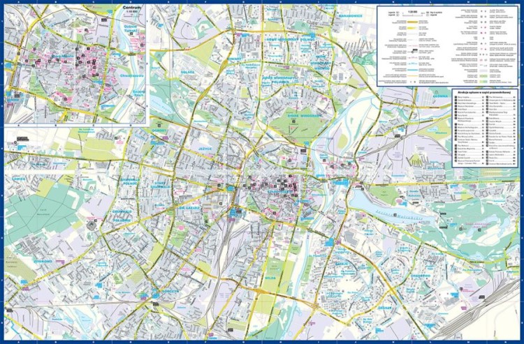 Poznań. Laminowana mapa / Plan miasta + Miniprzewodnik wydawnictwa Strona 2