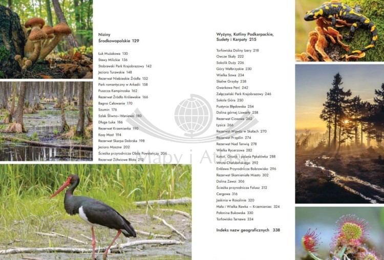 Dzika Polska, tam gdzie wciąż rządzi natura. Przewodnik wydawnictwa Bezdroża. Spis treści 2