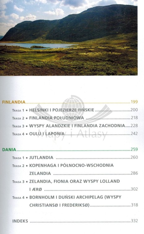 Skandynawia na czterech kółkach. Przewodnik wydawnictwa Pascal. Spis treści 2