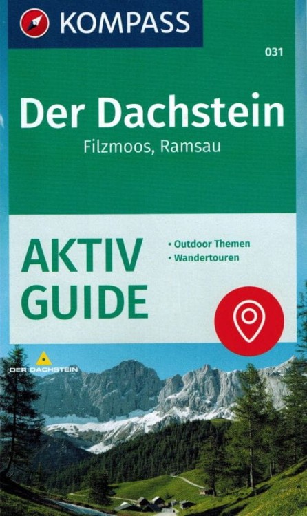 Der Dachstein, Filzmoos,Ramsau. Wodooporna mapa turystyczna 031 wydawnictwa Kompass. Informator - okładka