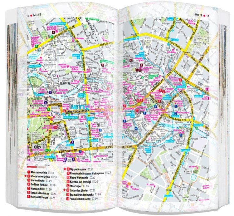Berlin. Przewodnik light + laminowana mapa wydawnictwa ExpressMap. Przykładowe strony 4