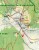 Karkonosze i Góry Izerskie 1:25 000. Laminowana mapa rowerowa wydawnictwa Libra. Fragment 2