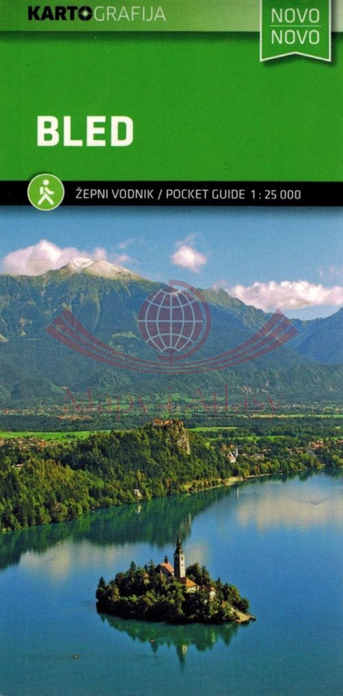 Bled i okolice 1:25 000. Mapa turystyczna. Kartografija