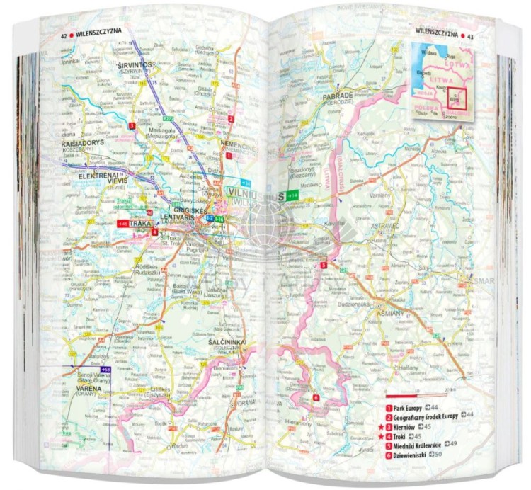 Litwa. Przewodnik light + laminowana mapa wydawnictwa ExpressMap. Przykładowe strony 3