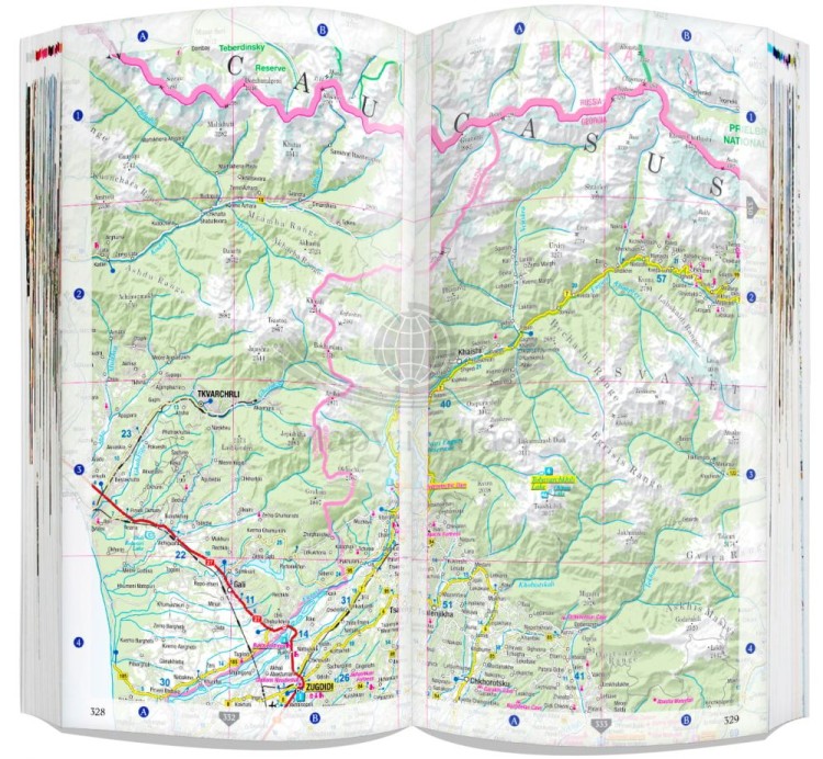 Gruzja 3 w 1. Przewodnik, atlas i laminowana mapa wydawnictwa ExpressMap. Przykładowe strony 5