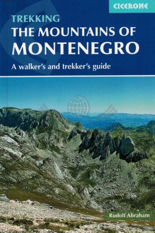 Góry Czarnogóry / The Mountains of Montenegro Przewodnik trekkingowy. Okładka