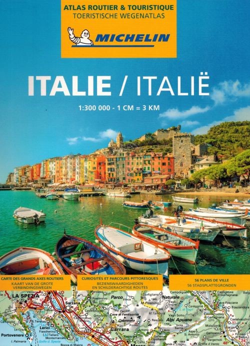 Włochy 1:300 000. Atlas samochodowy. Michelin