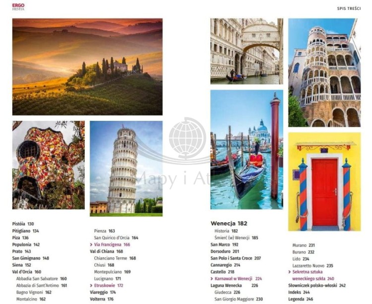 Toskania i Wenecja. Przewodnik travelbook wydawnictwa Bezdroża. Spis treści 2