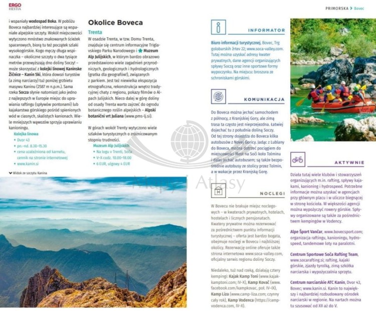 Słowenia. Przewodnik travelbook wydawnictwa Bezdroża. Przykładowe strony 2