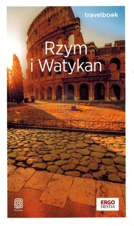 Rzym i Watykan. Przewodnik travelbook wydawnictwo Bezdroża. Okładka