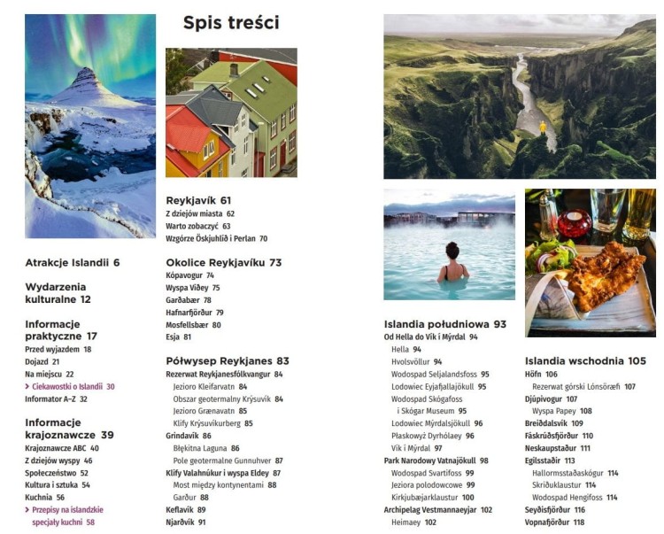 Islandia. Przewodnik travelbook wydawnictwa Bezdroża. Spis treści 1
