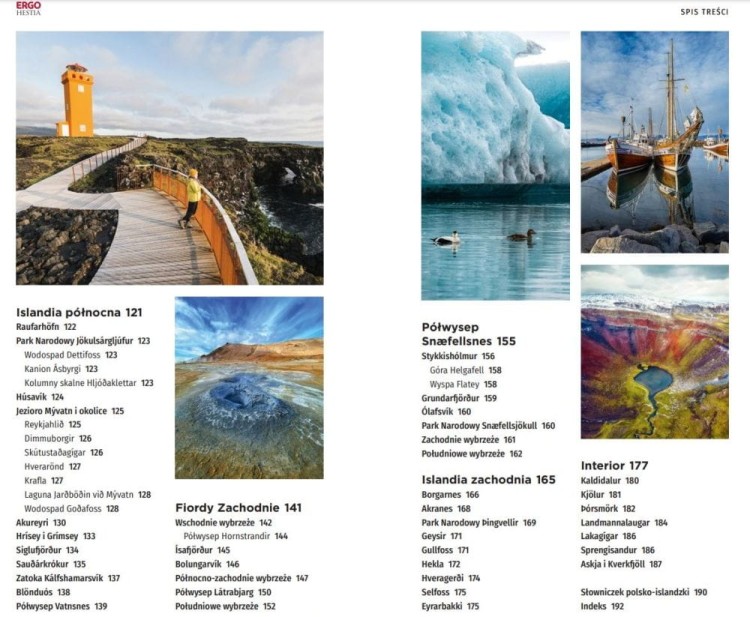 Islandia. Przewodnik travelbook wydawnictwa Bezdroża. Spis treści 2