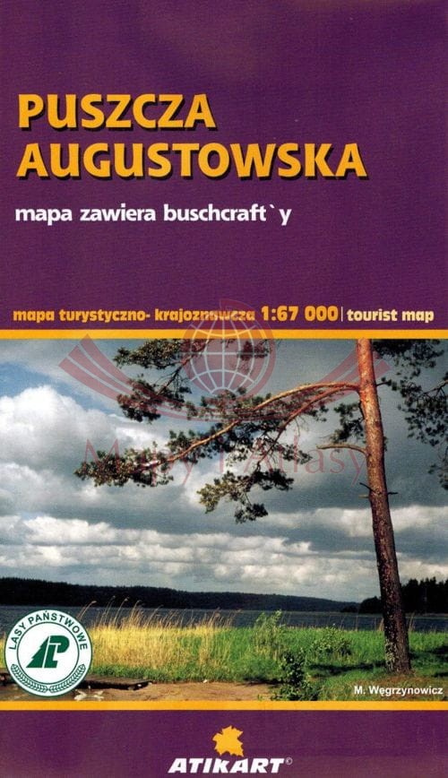 Puszcza Augustowska 1:67 000. Mapa turystyczna. Atikart