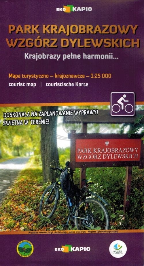 Park Krajobrazowy Wzgórz Dylewskich 1:25 000. Mapa turystyczna. Eko-Kapio