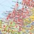 Europa 1:3 000 000. Mapa. Kody pocztowe. Język polski. Wersja do wpinania. Fragment 2
