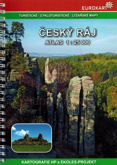Czeski Raj / Cesky Raj 1: 25 000. Atlas turystyczny. Kartografie HP