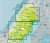Szwecja Północna / Schweden Nord, Schwedisch Lappland, Umea, Ostersund 1:400 000. Mapa samochodowa 5 wydawnictwa Freytag & Berndt. Zasięg